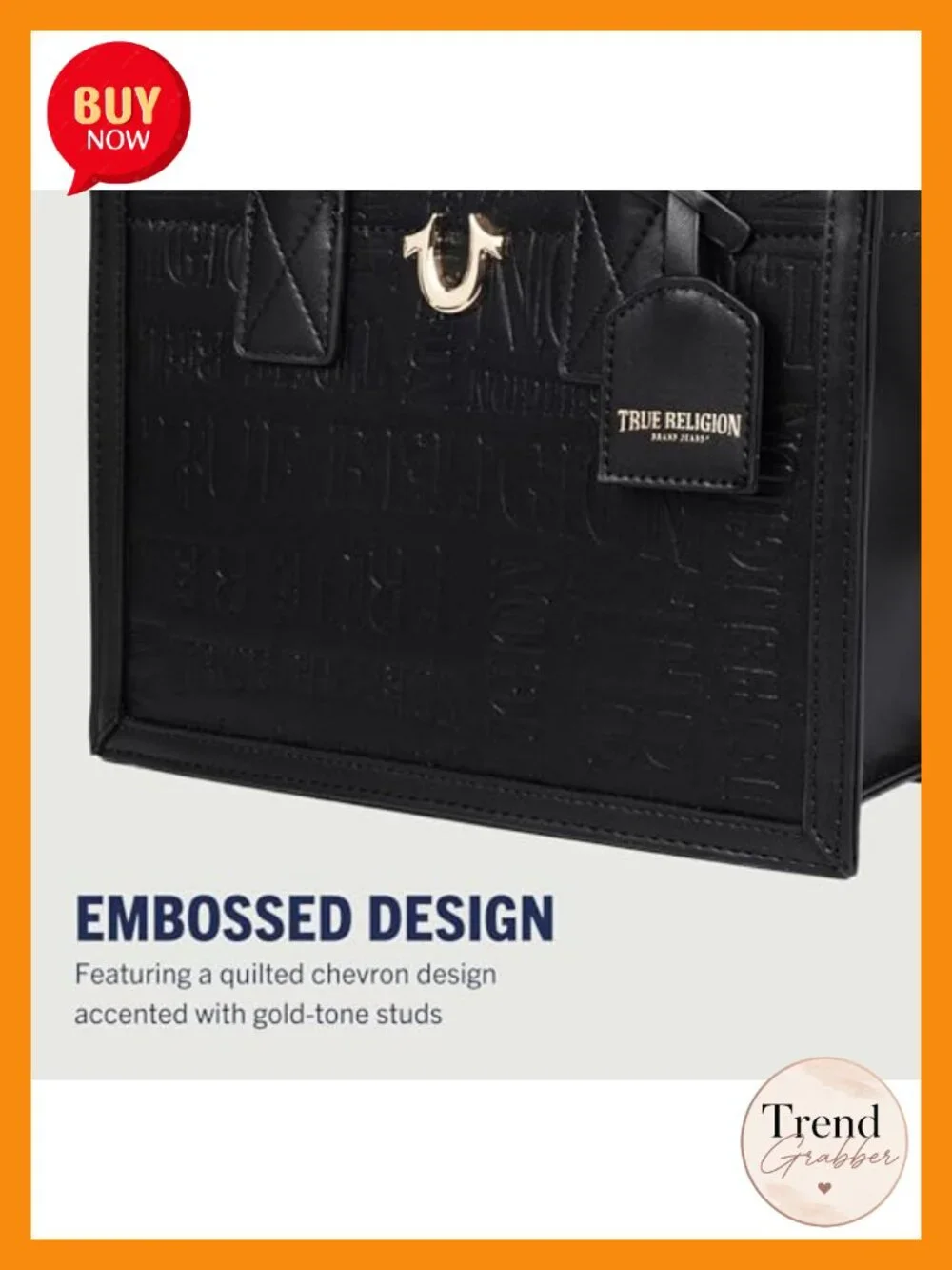 Authentic LogoTote with Crossbody Strap